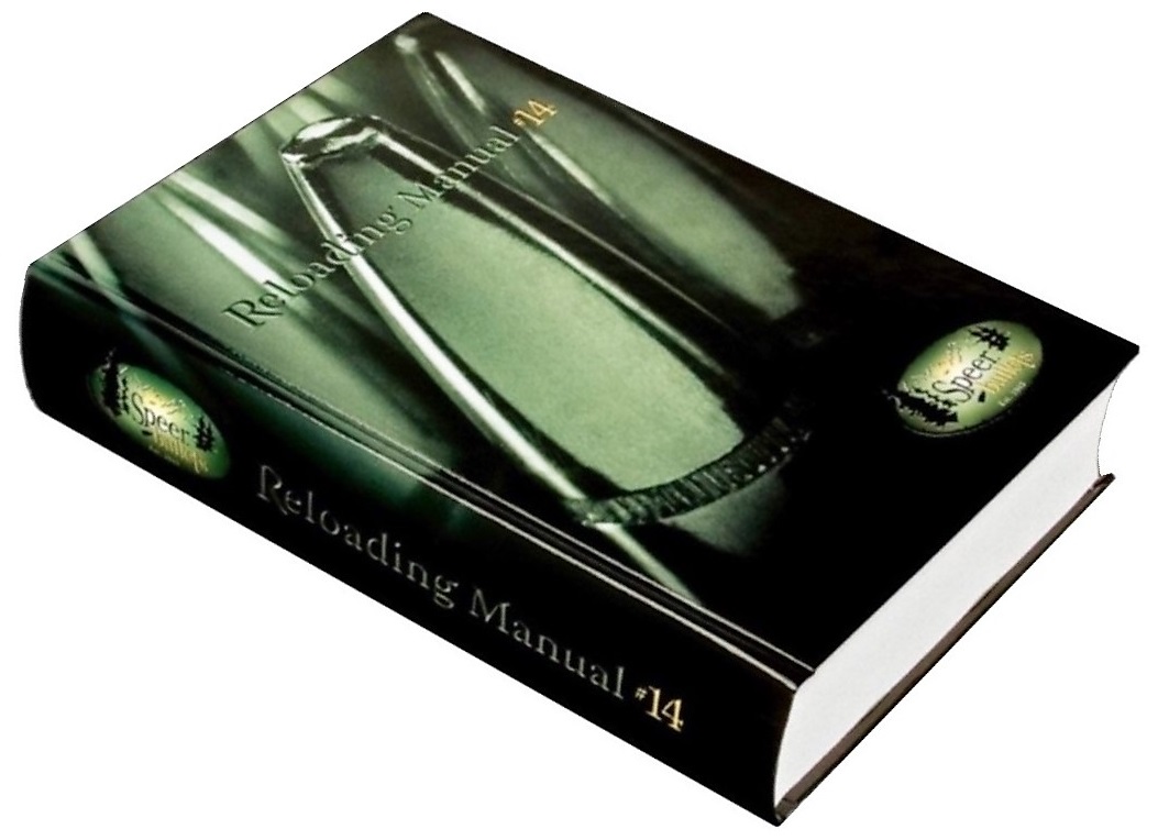Speer RELOADING MANUAL Herlaad Handboek uitgave 14 Speer RELOADING MANUAL Herlaad Handboek uitgave 14